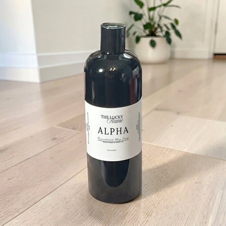 Alpha Mop Soap – Coconut, Sandalwood & Musk | Luxury Scented Floor Cleaner