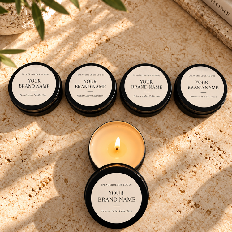 Private Label 2 oz Candle Tins — Launch Your Own Brand