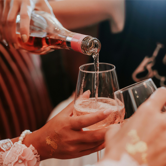 Pink Prosecco Candle