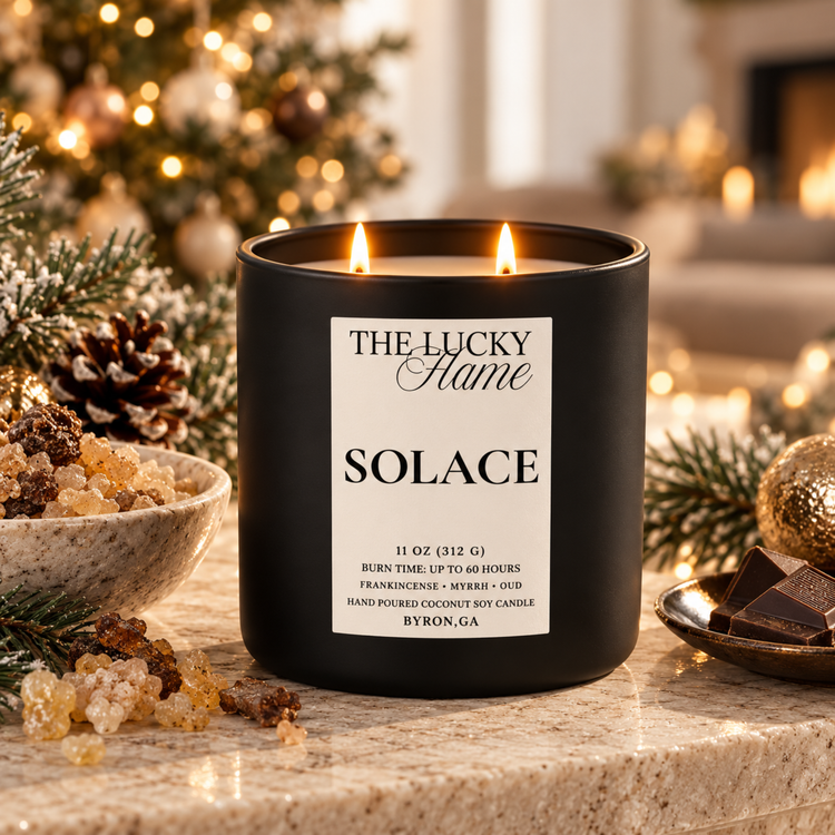 Solace coconut soy candle