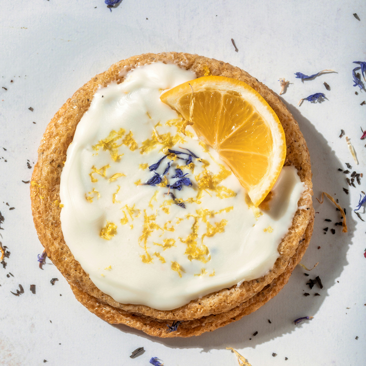 Lemon Blueberry Blondie Candle – Lemon, Blueberry & Vanilla Cake | Sweet Bakery Coconut Soy Candle 9 oz