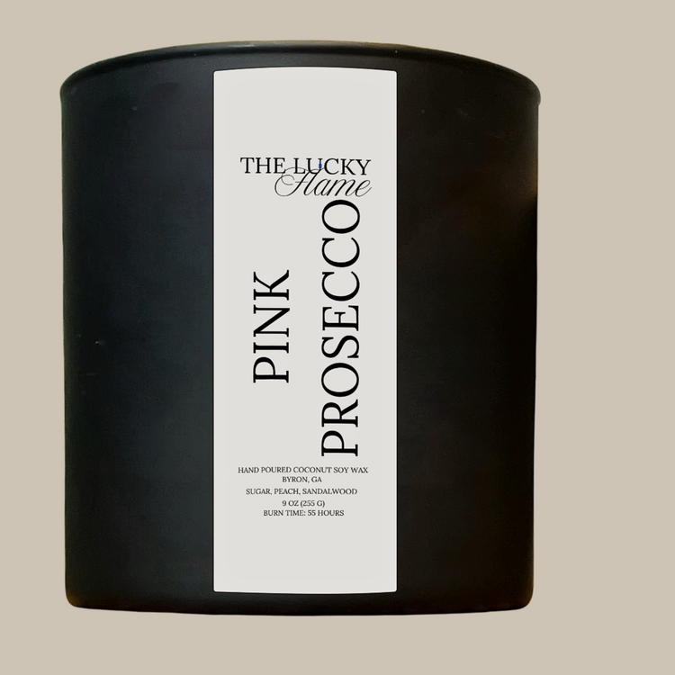 Wholesale 9 oz Coconut Soy Candles – Custom Black Jars with Bamboo Lids | Choose 2 Scents
