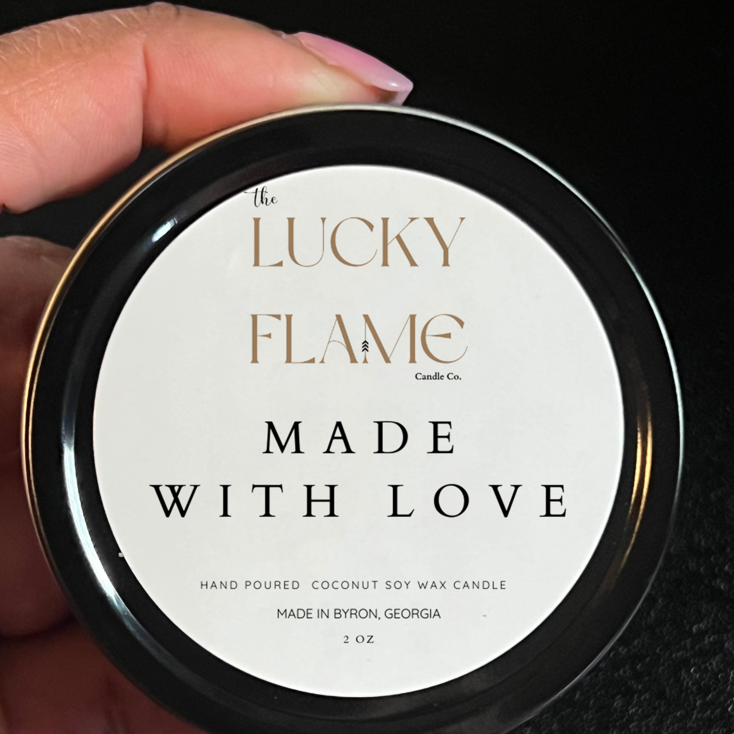 Made with Love Candle - Fall Scent Collection | Luxurious Sweet Potato Soufflé Scent in 3 Sizes - The Lucky Flame