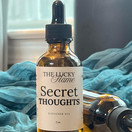 Secret Thoughts Diffuser Oil | Sophisticated Citrus, Bergamot & Amber Home Fragrance