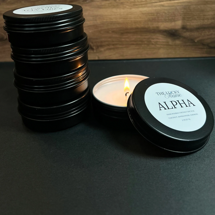 Masculine Candle Discovery Set (5 Scents) | The Lucky Flame