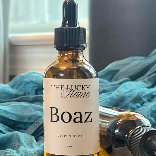 Boaz Diffuser Oil | Masculine Lavender, Woodsy & Vanilla Fragrance