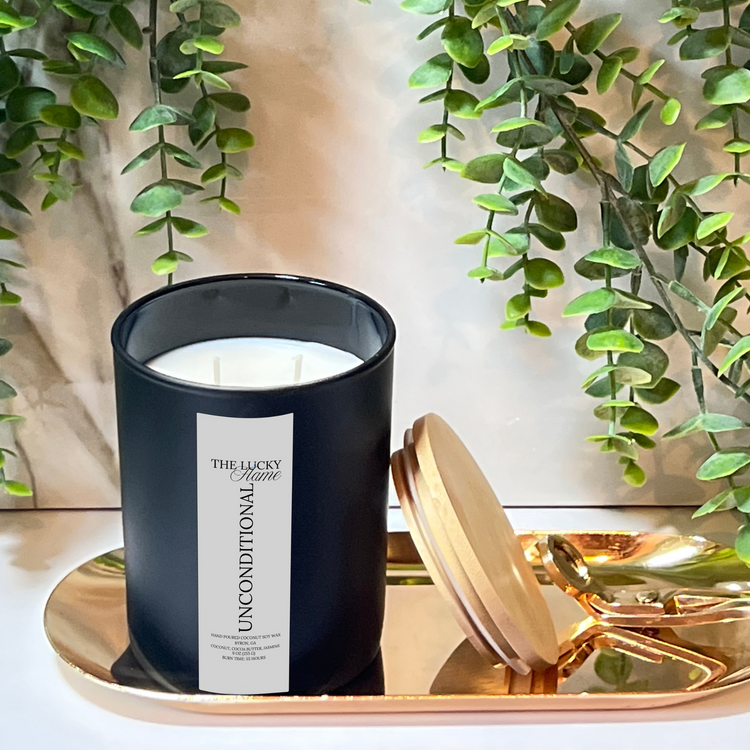 Unconditional Candle - Virgin Coconut Soy Wax | Luxurious & Soothing Scent