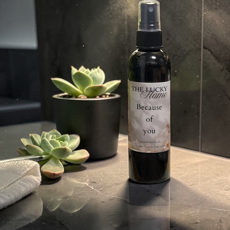 Because of You Room Spray – Sea Salt, Jasmine & Soft Musk