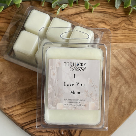I Love You, Mom Wax Melts – Lemon Zest, Sugar & Vanilla Cream