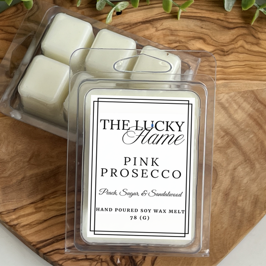 Pink Prosecco Wax Melts – Fruity & Flirty Sweet Citrus