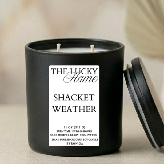 Shacket Weather Coconut Soy Candle