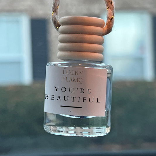 You're Beautiful Car Diffuser - The Lucky Flame